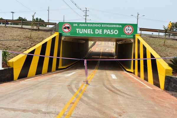 Inauguran túnel de paso bajo nivel en Campo 9 - Campo 9 Noticias