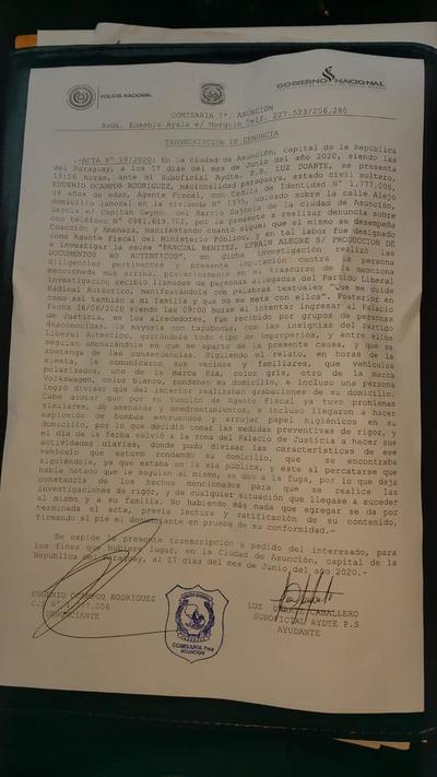 Fiscal del caso Efraín Alegre denuncia amenaza y teme por su vida - ADN Paraguayo
