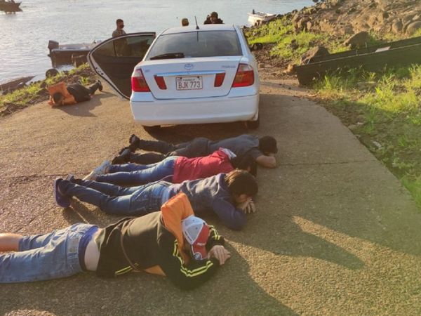 Presidente Franco: 5 detenidos a orillas del río Paraná