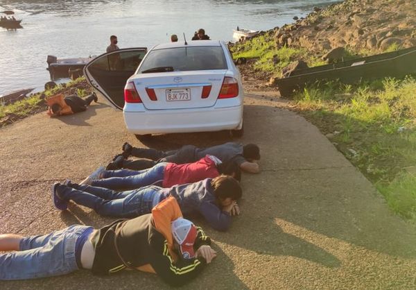 Detienen a otras cinco personas en el río Paraná - ABC en el Este - ABC Color