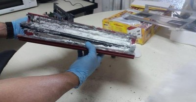 Alerta aeropuerto: intentaron enviar cocaína en encomienda a Hong Kong