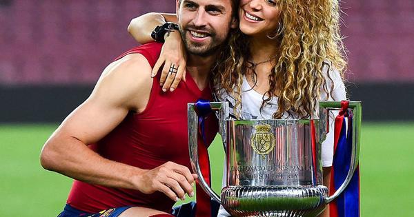 Piqué celebró el aniversario del momento en el que conoció a Shakira