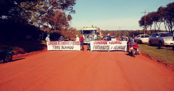 Pobladores e intendente de Tavaí denuncian que obra de ruta 6 deja aislado al distrito