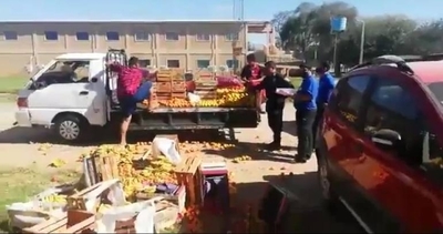 HOY / Comuna de Loma Plata aclara incidente con vendedor de frutas