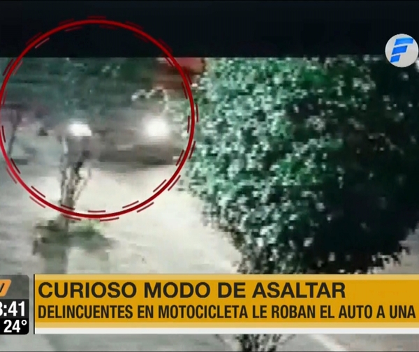 Simularon un accidente para robarle el vehículo