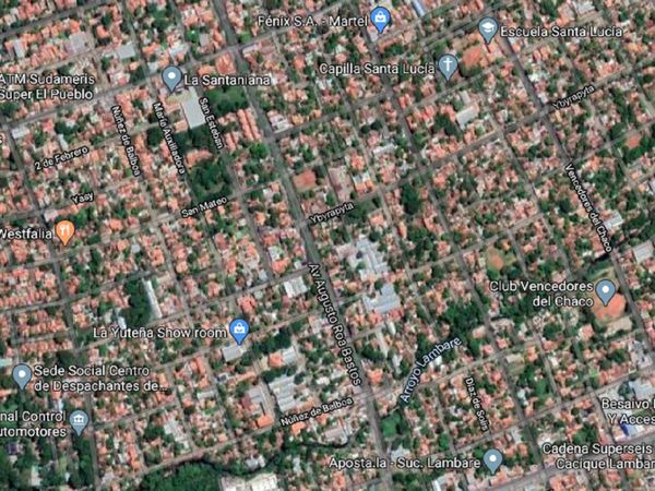 Joven fallece en el patio de una vivienda en Lambaré
