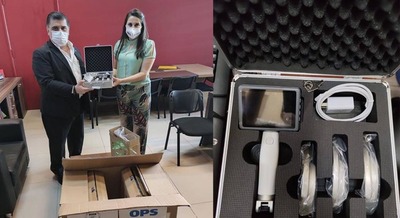 LA REGIÓN SANITARIA DE ITAPÚA RECIBIÓ UN EQUIPO DE VIDEOLARINGOSCOPIO DONADO POR LA OPS. 
