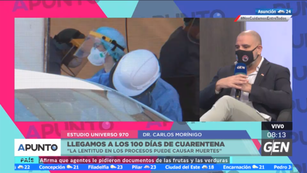 HOY / Carlos Morínigo, exministro de Salud: 100 días de cuarentena