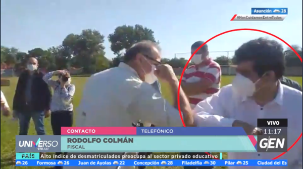 HOY / Fiscal Rodolfo Colmán, sobre imputación al intendente de San Roque González por violar la cuarentena