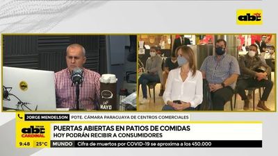 Patios de comidas reabrirán desde este mediodía - A La Gran 7-30 - ABC Color