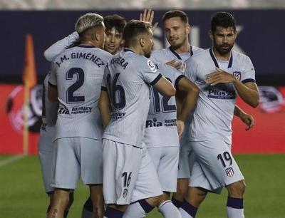 Resumen del partido Osasuna 0-5 Atlético de Madrid