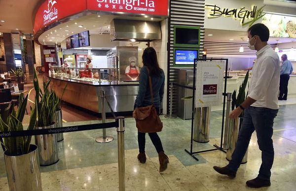 Patios de comidas atienden desde hoy - Nacionales - ABC Color