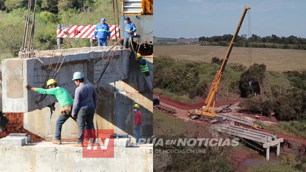 MONTÁN VIGAS DEL PUENTE PIRAPEY 31 ENTRE NATALIO Y EDELIRA.