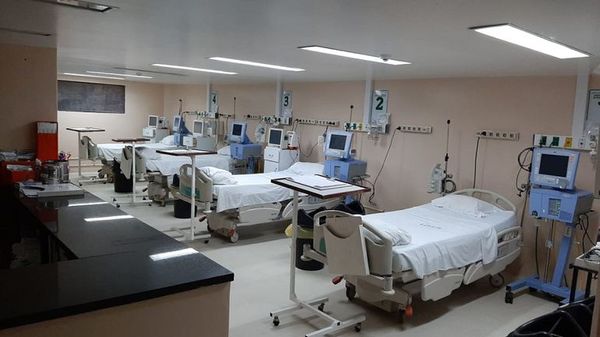 Disponibilidad de camas de terapia en los Hospitales