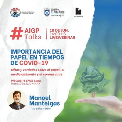 Gráficos invitan a debatir sobre la importancia del papel en tiempos de COVID-19 - Nacionales - ABC Color