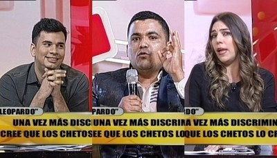 "Abogado Leopardo" enfrentó a panelistas de "TeleShow" - Teleshow