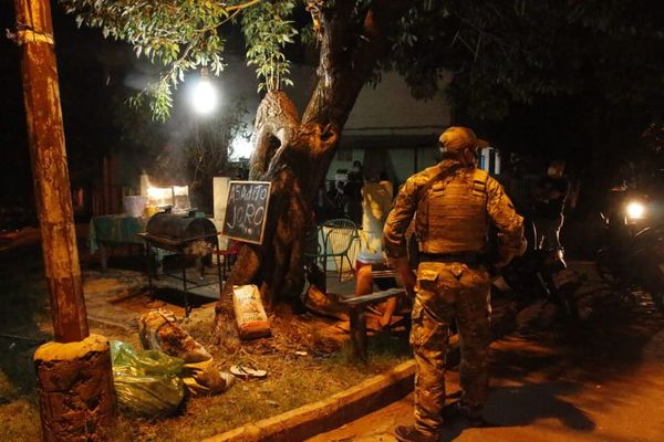 Venta de asaditos era fachada de narcomenudeo en barrio San Pablo - Nacionales - ABC Color