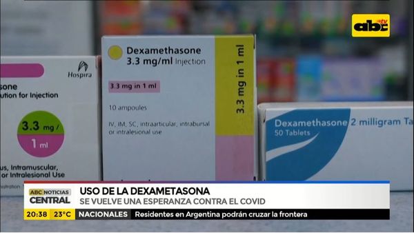 Dexametasona, la esperanza contra la COVID-19 - ABC Noticias - ABC Color