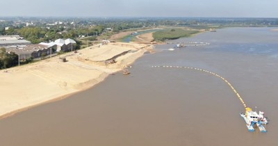 Inician refulado para la defensa costera de Pilar