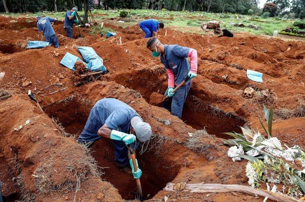 Brasil: Las muertes y los contagios por coronavirus se disparan y alcanzan cifras trágicas - ADN Paraguayo