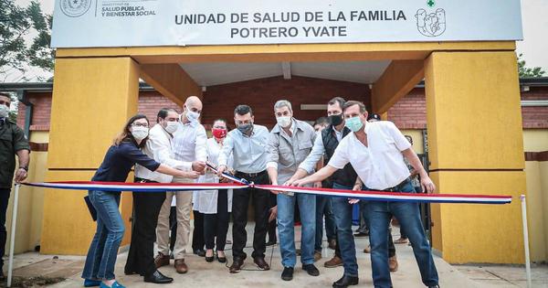 Gobierno inaugura USF y Unidad Sanitaria del IPS en San Pedro