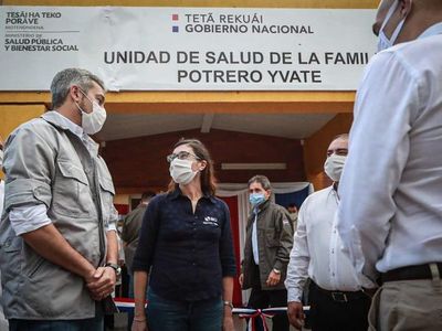 Abdo resalta obras inauguradas "mientras otros países están con terapias colapsadas"