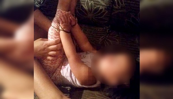 Madre de una bebé la ata de manos y pies porque “estaba muy inquieta” - ADN Paraguayo