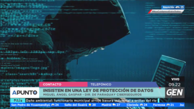 HOY / Miguel Ángel Gaspar, director de Paraguay Ciberseguros, sobre Ley de protección de datos
