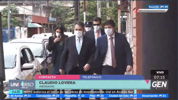HOY / Abogado Claudio Lovera, representante legal de Édgar Melgarejo, sobre situación de su cliente