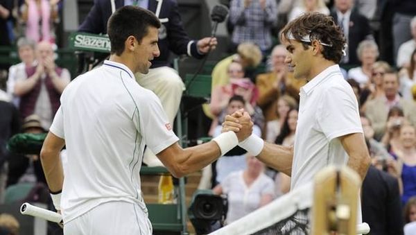 Nole: “Federer es posiblemente el mejor de la historia”  - Tenis - ABC Color