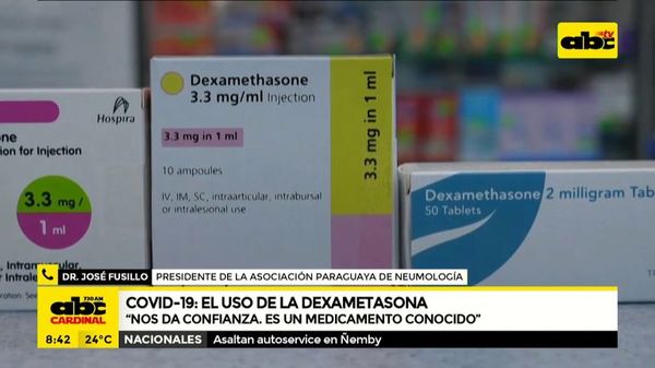 El uso de la dexametasona para combatir a la COVID-19 - ABC Noticias - ABC Color