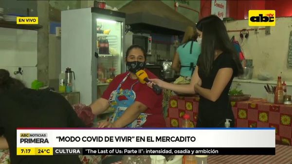 “Modo COVID de vivir” en el Mercadito - ABC Noticias - ABC Color
