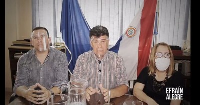 Tras conseguir suspender audiencia, Alegre convoca a sus adherentes a una movilización