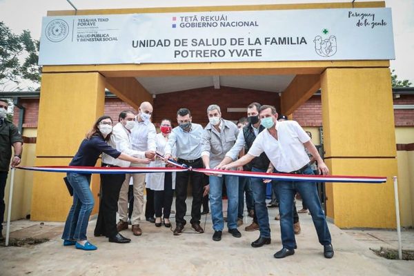 Gobierno inaugura Unidad de Salud Familiar para unos 3.000 pobladores