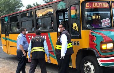 Servicio de transporte al interior no se suspende este fin de semana
