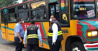 Servicio de transporte al interior no se suspende este fin de semana