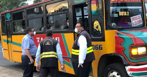 Servicio de transporte al interior no se suspende este fin de semana