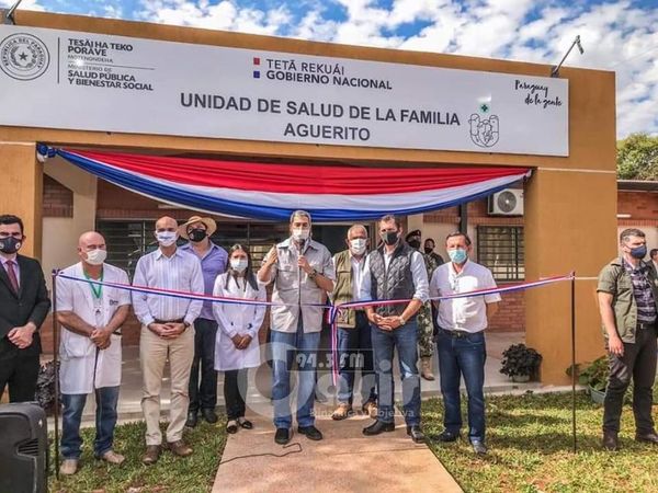 Otra obra más de beneficio inauguró Marito  en Amambay