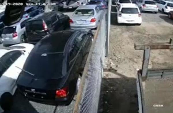 Intento de asesinato en una playa de automóviles en Ñemby - C9N
