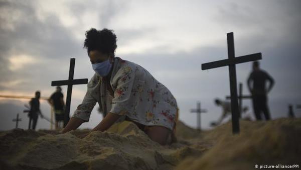 Brasil: un millón de casos confirmados de Covid-19, con 48.427 fallecidos - ADN Paraguayo