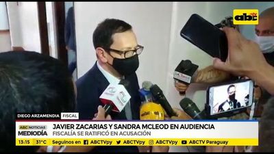 Javier Zacarías y Sandra McLeod, en audiencia - ABC Noticias - ABC Color