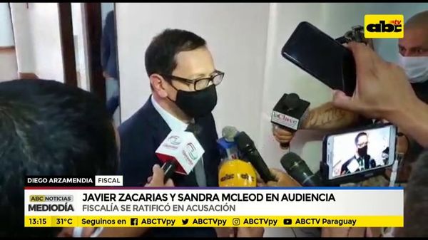 Javier Zacarías y Sandra McLeod, en audiencia - ABC Noticias - ABC Color