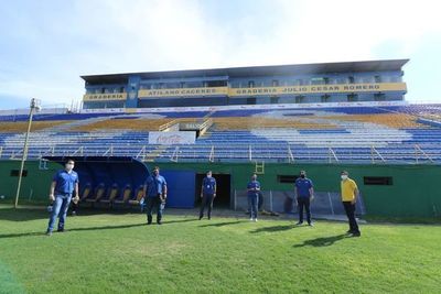 La APF reinspeccionó el Feliciano Cáceres - Sportivo Luqueño - ABC Color