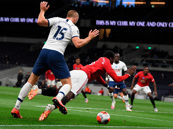 Tottenham y Manchester United firmaron un empate que no beneficia a ninguno