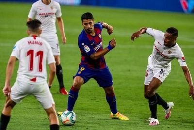 El Barcelona empató ante Sevilla y pone en peligro su liderato