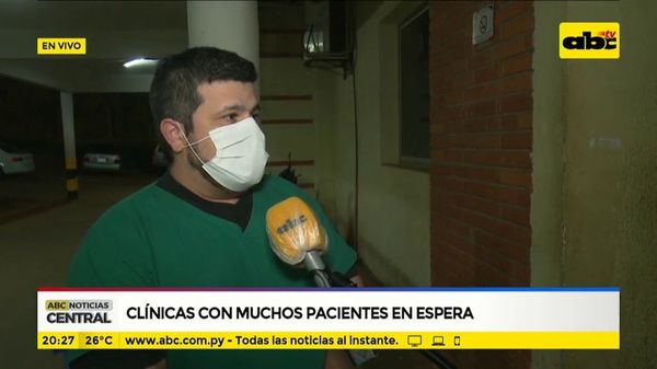 Urgencias de Clínicas registra muchos pacientes - ABC Noticias - ABC Color