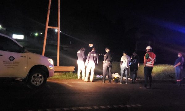 Hombre muere en accidente de tránsito