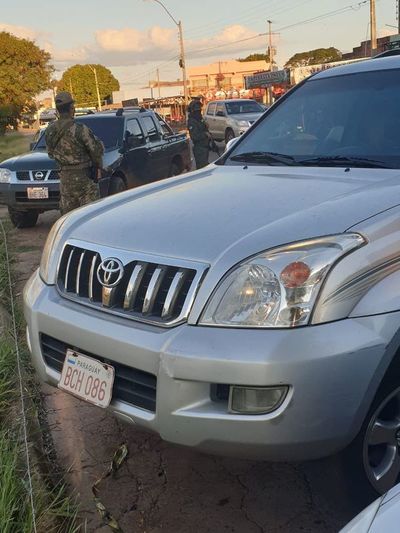 Incautan camioneta blindada repleta de dinero en PJC - Nacionales - ABC Color