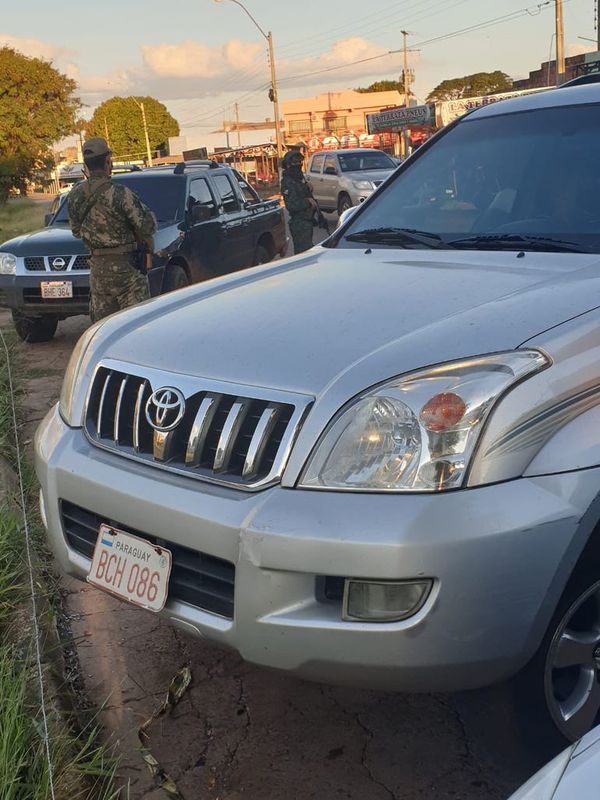 Incautan camioneta blindada repleta de dinero en PJC - Nacionales - ABC Color