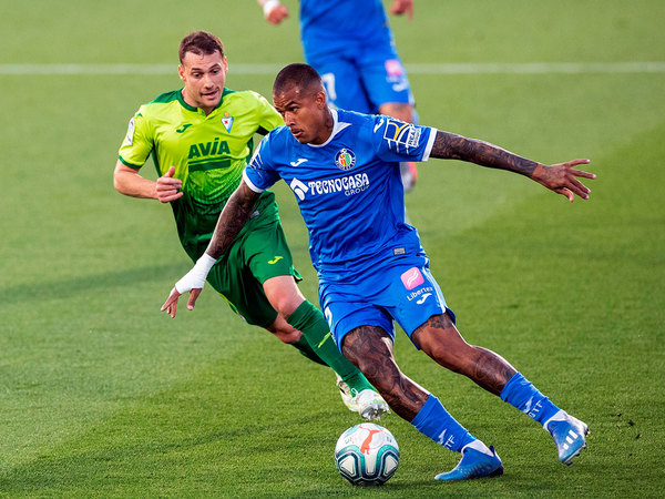 Compacto del partido entre Getafe y Eibar